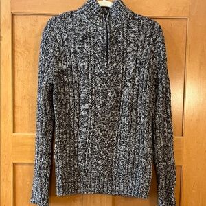 Calvin Klein 1/4- Zip Knit Sweater